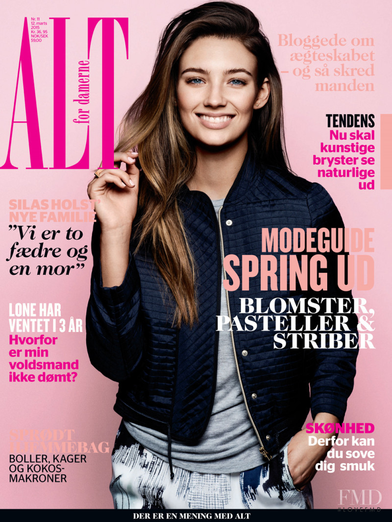 Lorena Rae featured on the ALT for damerne cover from March 2015