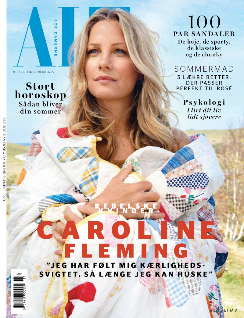 Caroline Fleming featured on the ALT for damerne cover from June 2020