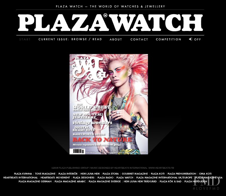  featured on the PlazaWatch.com screen from April 2010