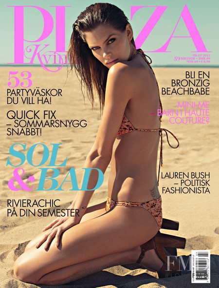 May Andersen featured on the Plaza Kvinna cover from July 2011