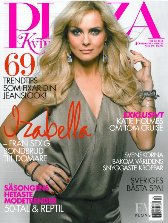 Izabella Scorupco featured on the Plaza Kvinna cover from February 2012