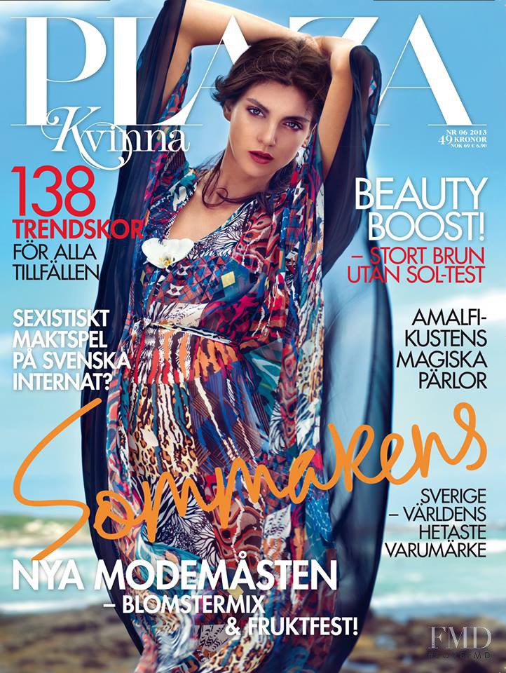  featured on the Plaza Kvinna cover from June 2013