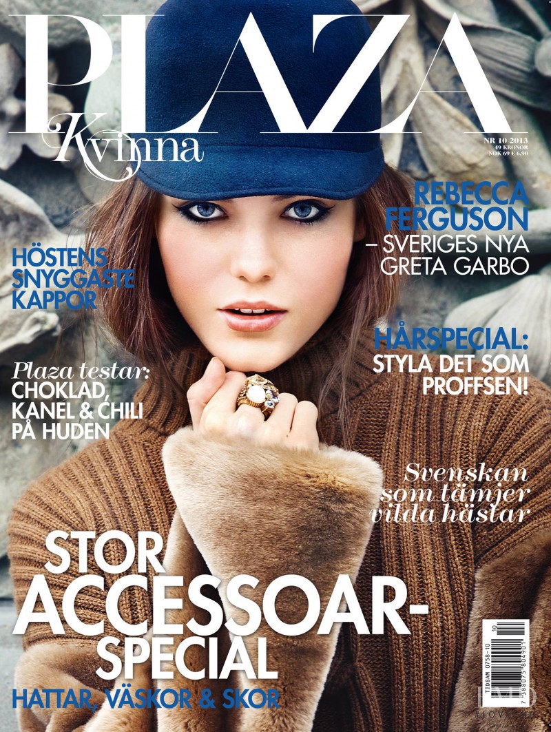 Sarah Joffs featured on the Plaza Kvinna cover from October 2013