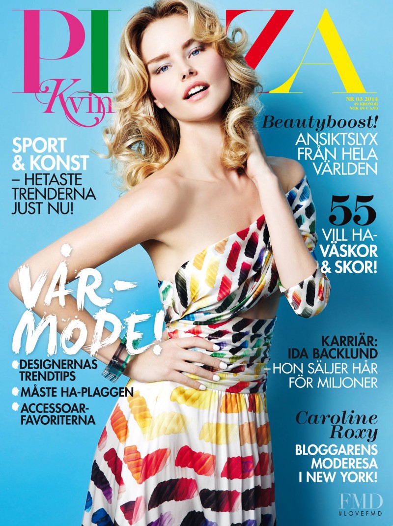 Shelby Keeton featured on the Plaza Kvinna cover from March 2014