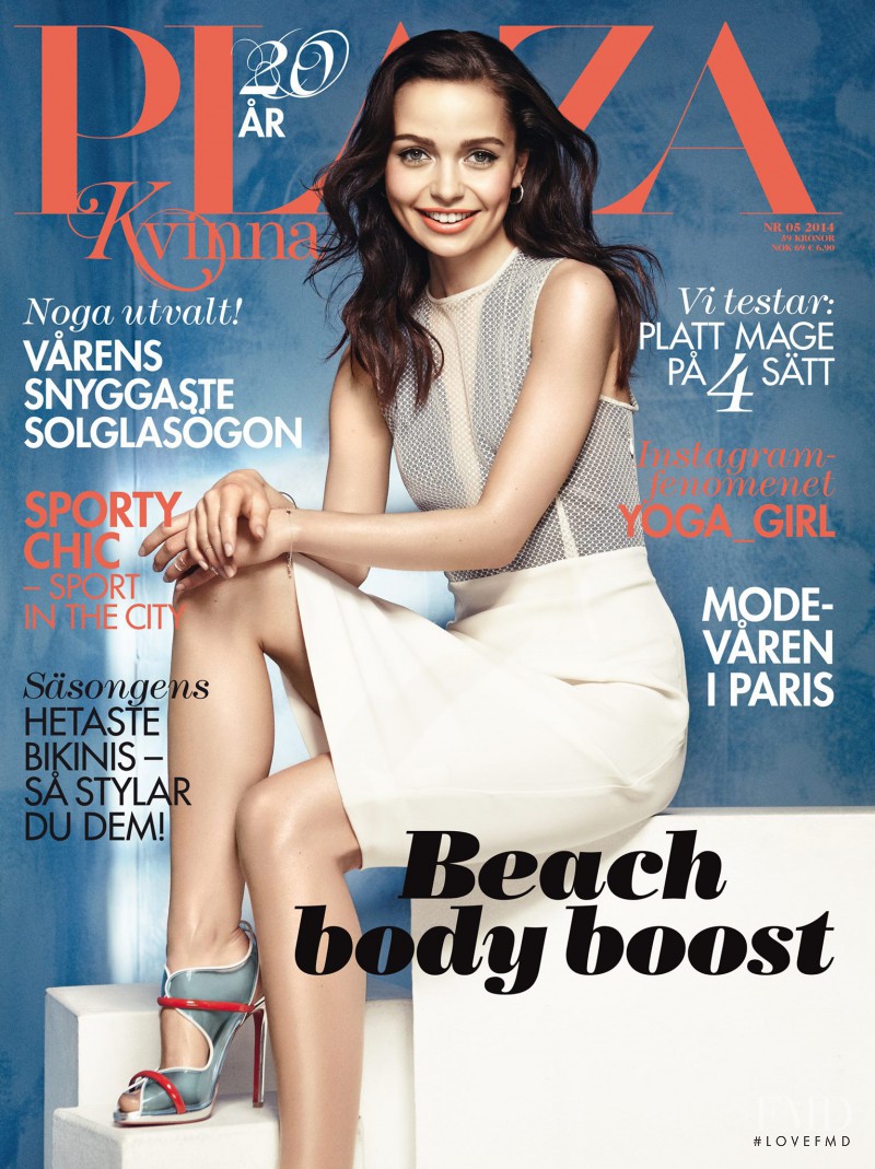 featured on the Plaza Kvinna cover from May 2014