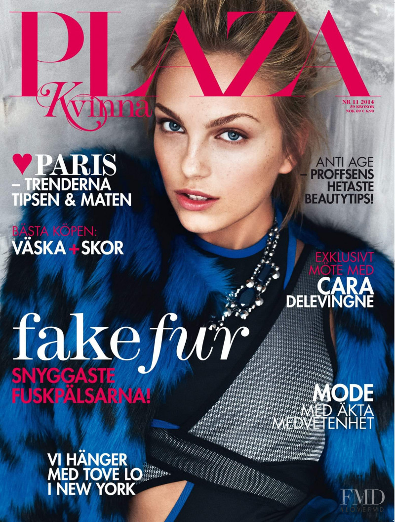  featured on the Plaza Kvinna cover from November 2014