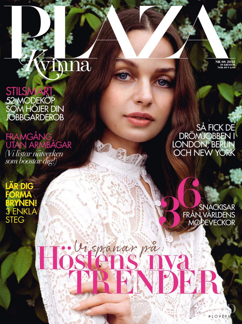  featured on the Plaza Kvinna cover from August 2015