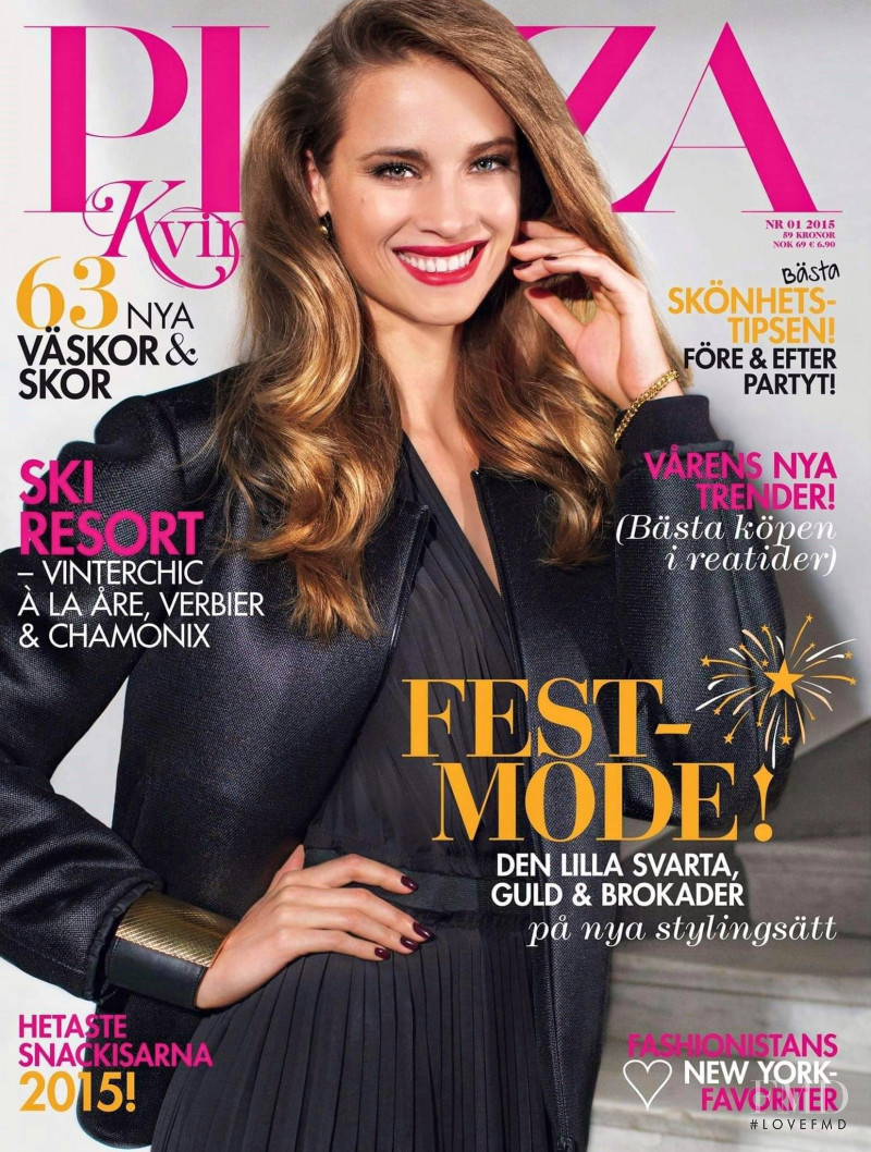  featured on the Plaza Kvinna cover from January 2015