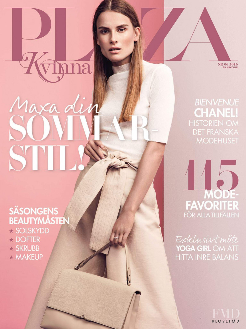  featured on the Plaza Kvinna cover from June 2016