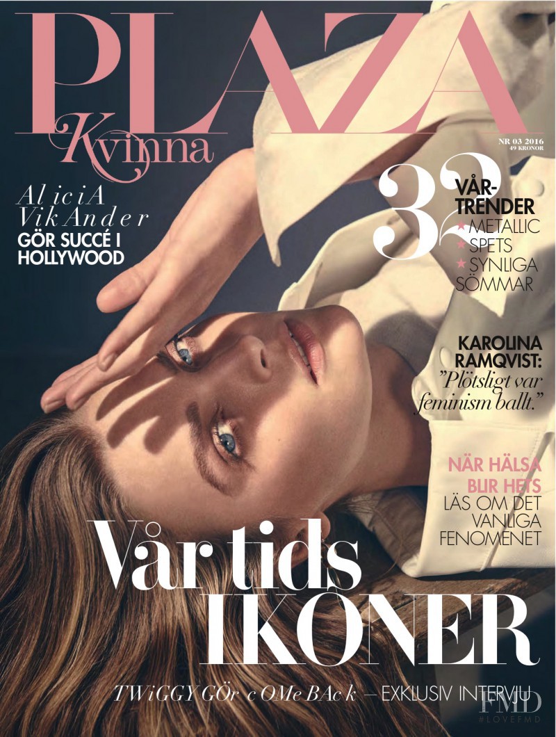Gertrud Hegelund featured on the Plaza Kvinna cover from March 2016