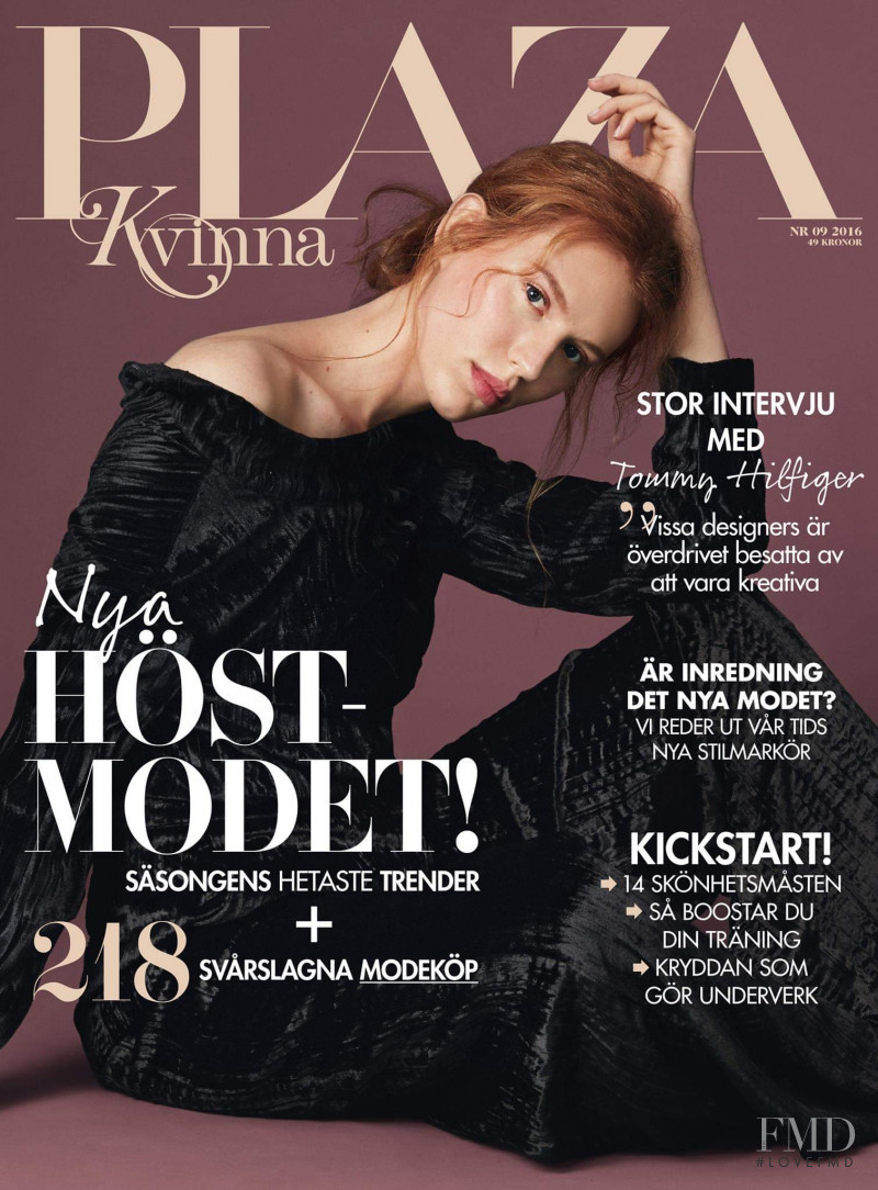  featured on the Plaza Kvinna cover from September 2016