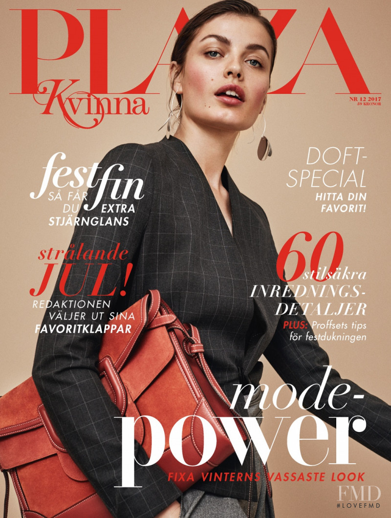 Renata Kurczab featured on the Plaza Kvinna cover from December 2017