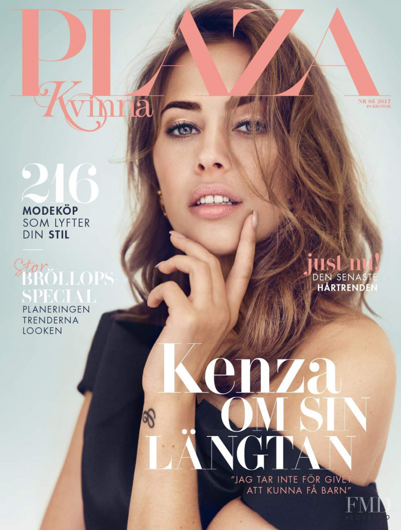 Kenza Zouiten featured on the Plaza Kvinna cover from May 2017