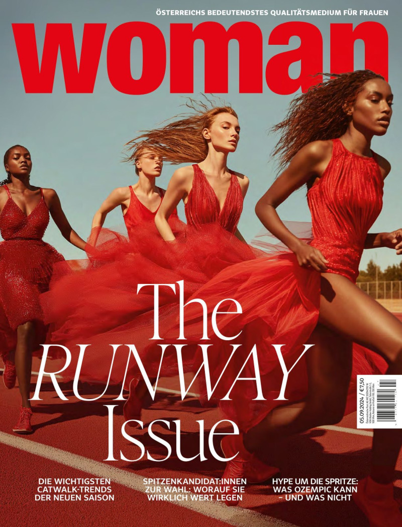  featured on the WOMAN cover from September 2024