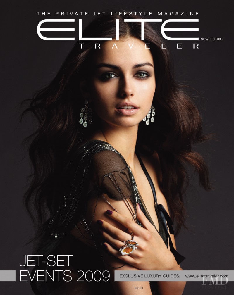 Darla Baker featured on the Elite Traveler cover from November 2008