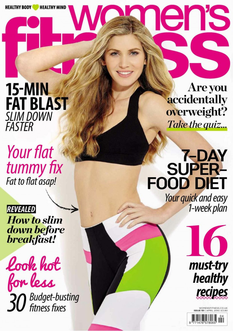 featured on the Women\'s Fitness cover from April 2016