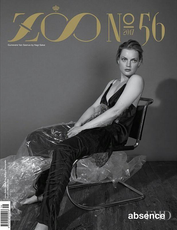 Guinevere van Seenus featured on the Zoo cover from October 2017