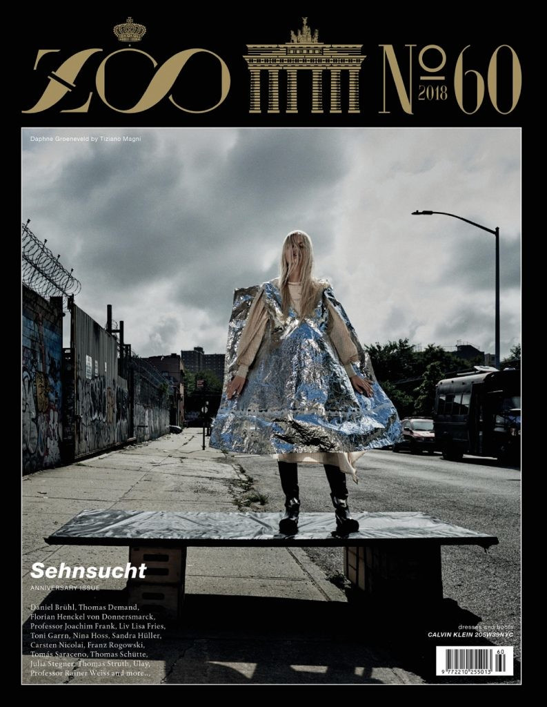 Daphne Groeneveld featured on the Zoo cover from September 2018