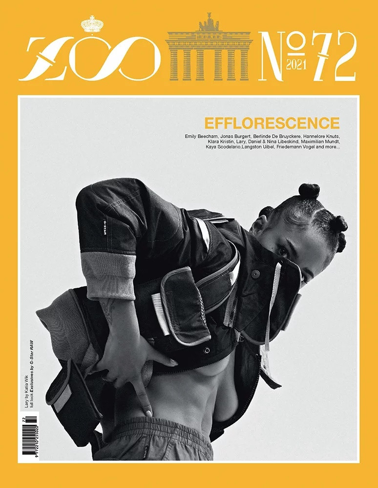 Lary featured on the Zoo cover from September 2021