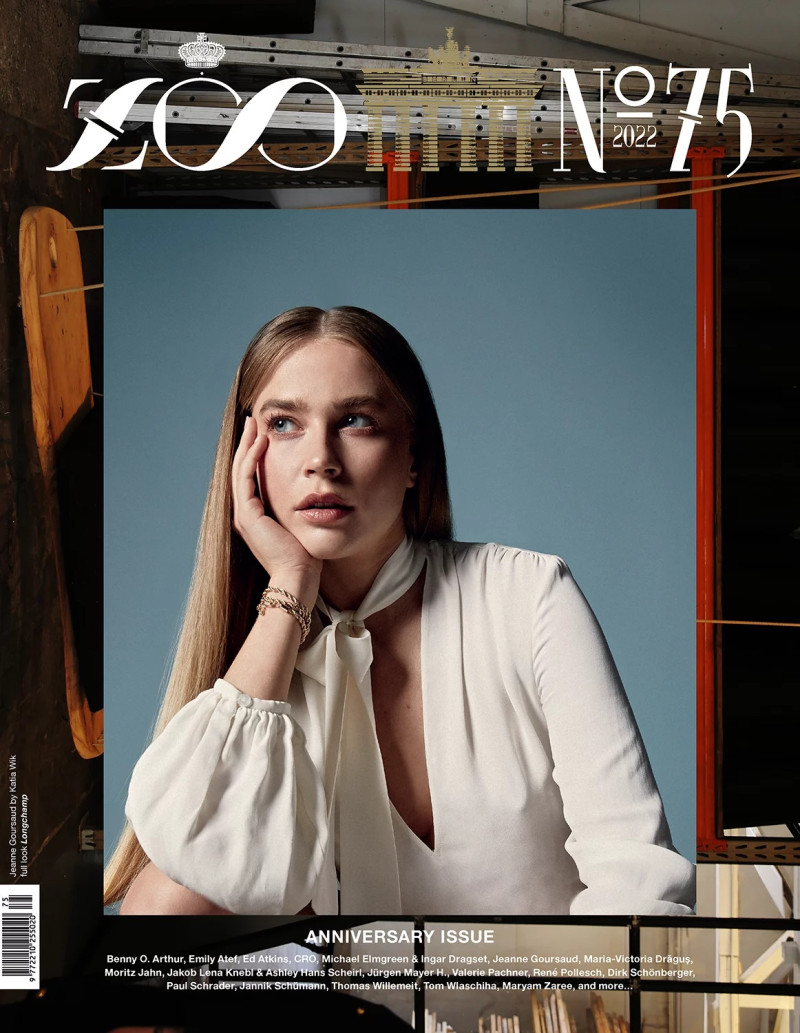 Jeanne Goursaud featured on the Zoo cover from June 2022
