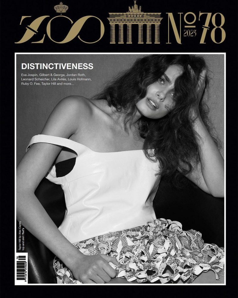 Taylor Hill featured on the Zoo cover from April 2023