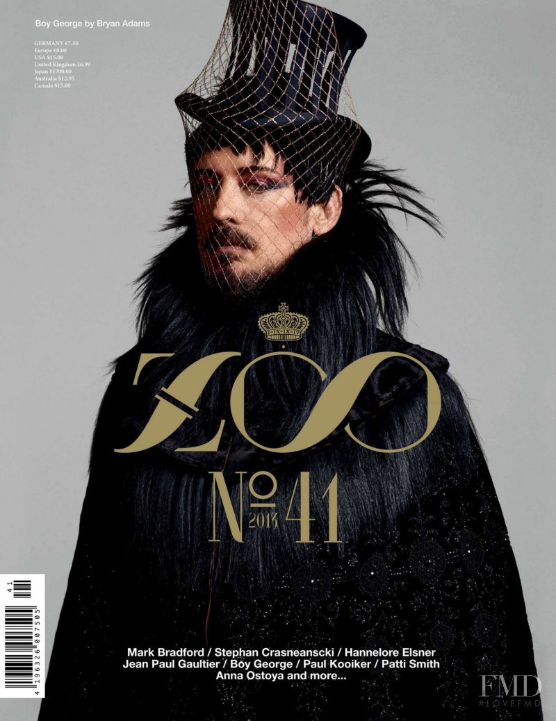 Boy George featured on the Zoo cover from December 2013