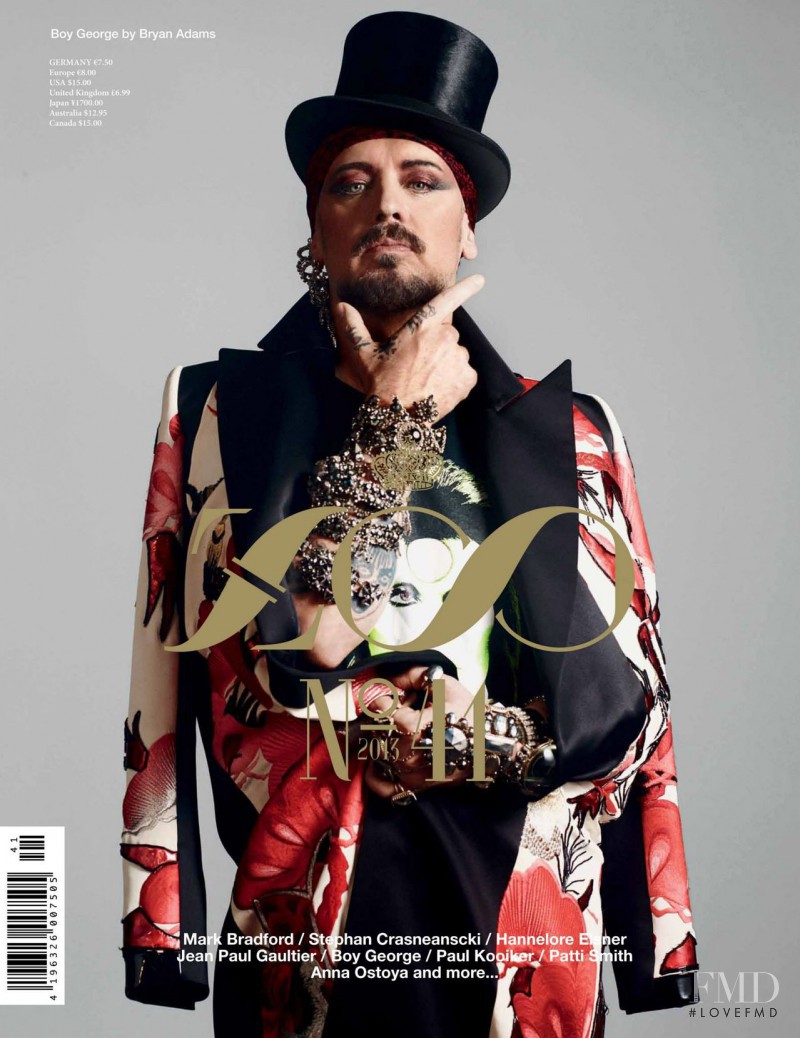 Boy George featured on the Zoo cover from December 2013