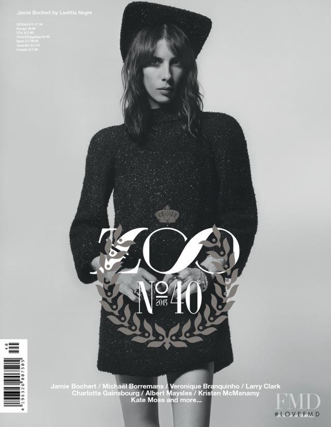 Jamie Bochert featured on the Zoo cover from September 2013