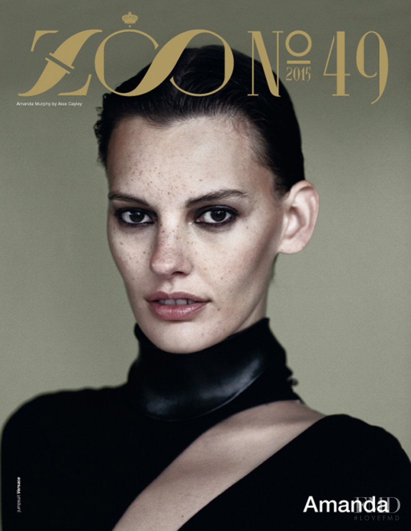 Amanda Murphy featured on the Zoo cover from December 2015
