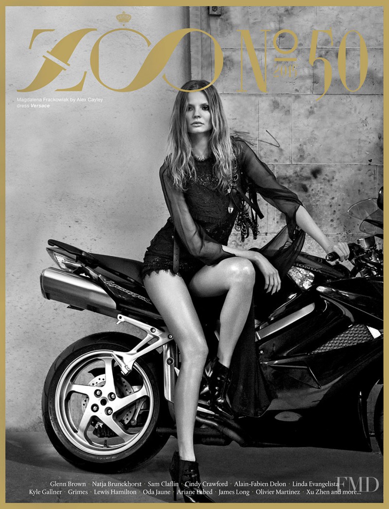 Magdalena Frackowiak featured on the Zoo cover from February 2016