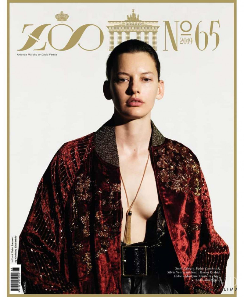 Amanda Murphy featured on the Zoo cover from December 2019