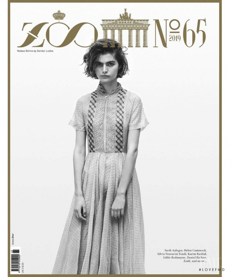 Niekee Bohne featured on the Zoo cover from December 2019