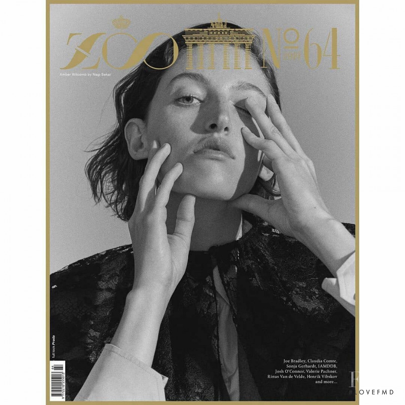 Amber Witcomb featured on the Zoo cover from October 2019