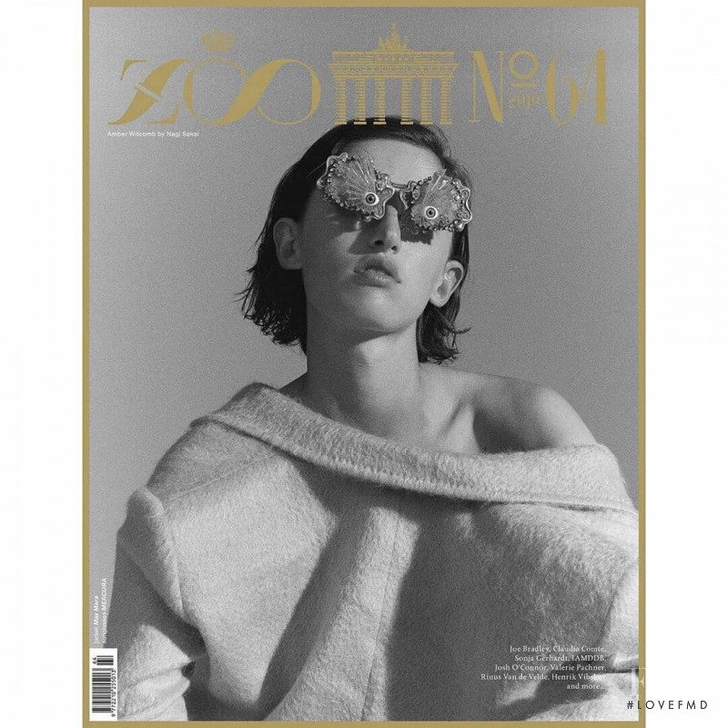 Amber Witcomb featured on the Zoo cover from October 2019