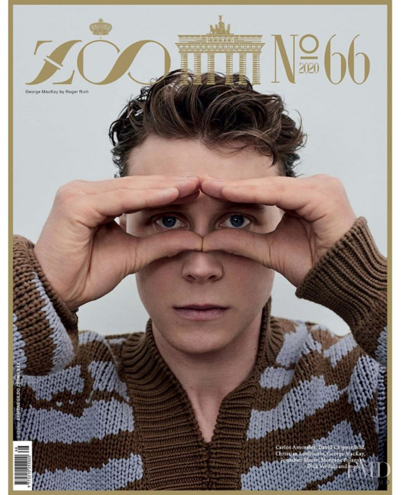 George MacKay featured on the Zoo cover from March 2020