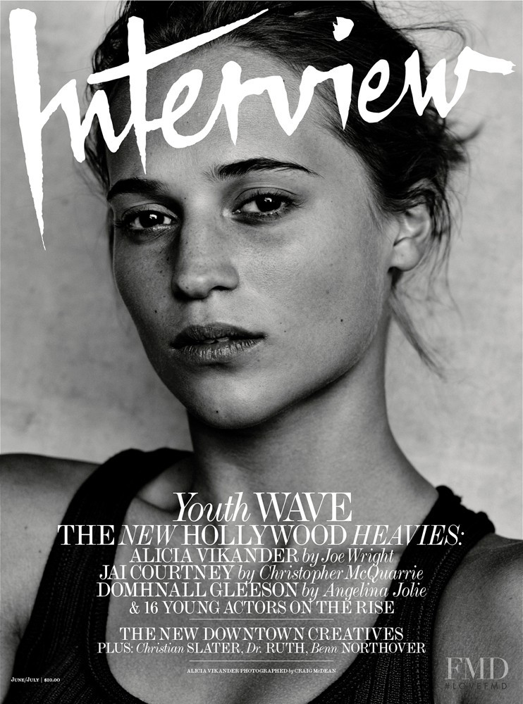  featured on the Interview cover from June 2015