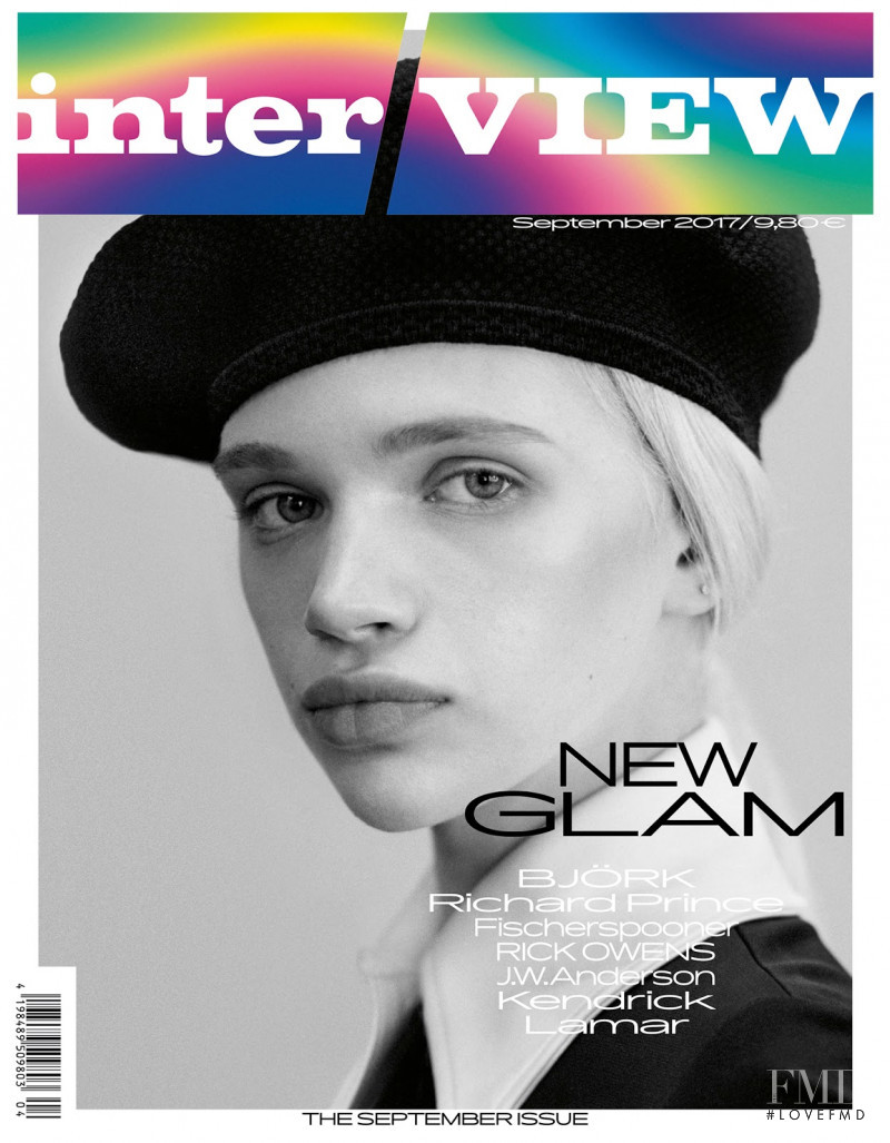 Stella Lucia featured on the Interview cover from September 2017