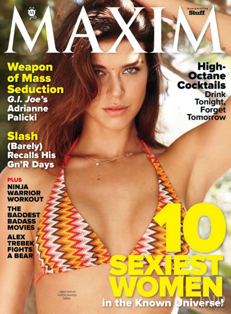 Adrianne Palicki featured on the Maxim USA cover from June 2012