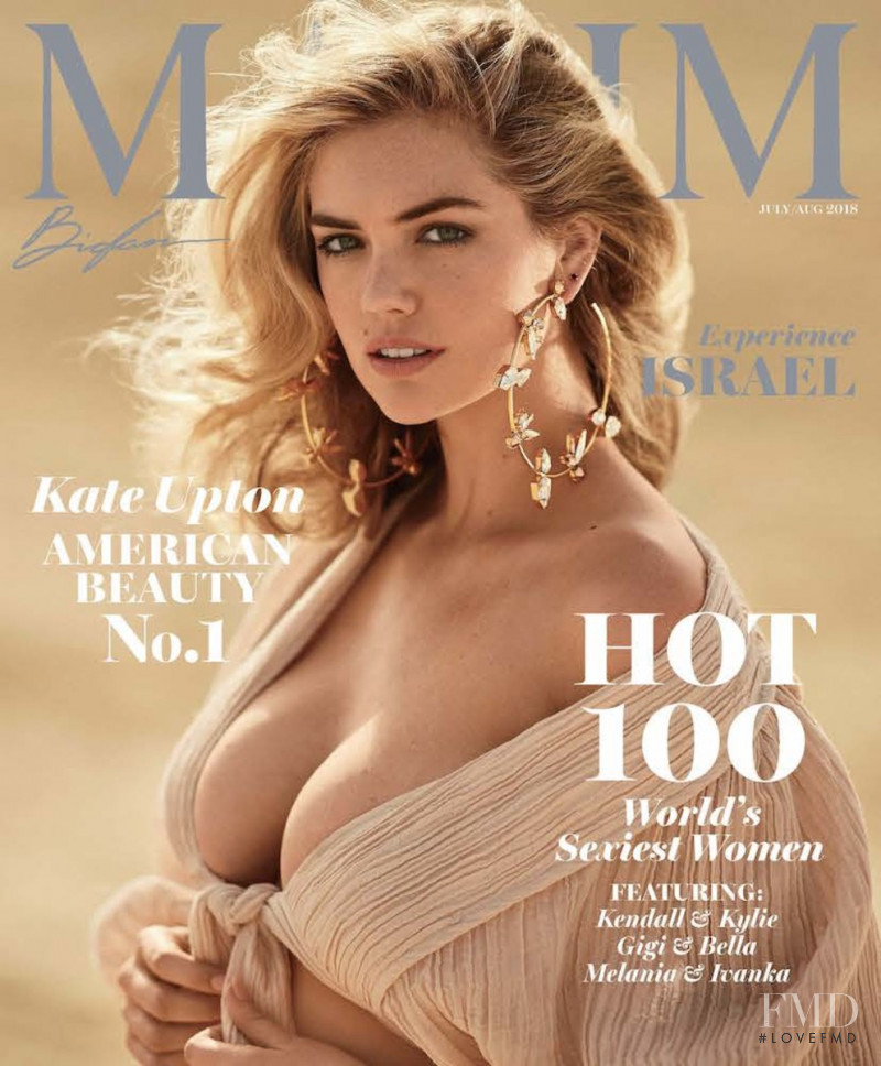 Kate Upton featured on the Maxim USA cover from August 2018