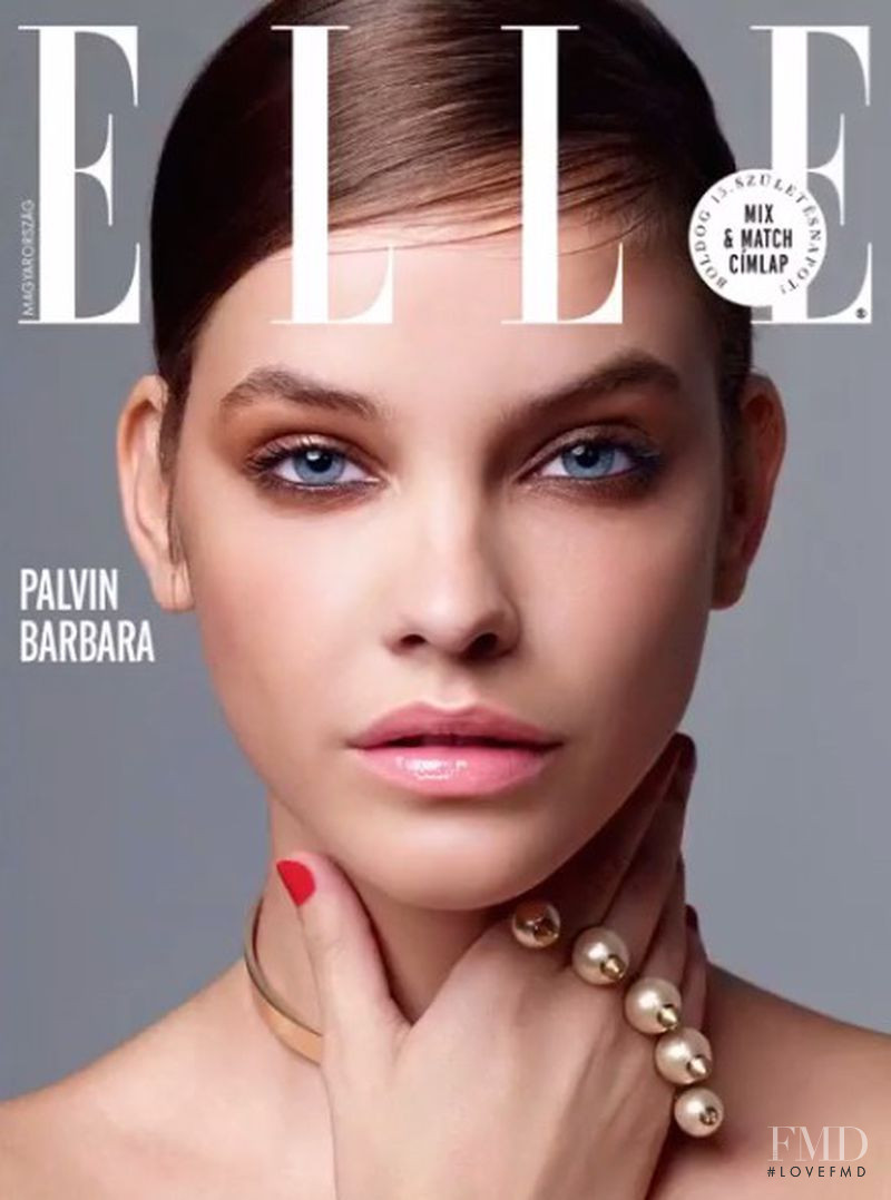 Barbara Palvin featured on the Elle Hungary cover from October 2016