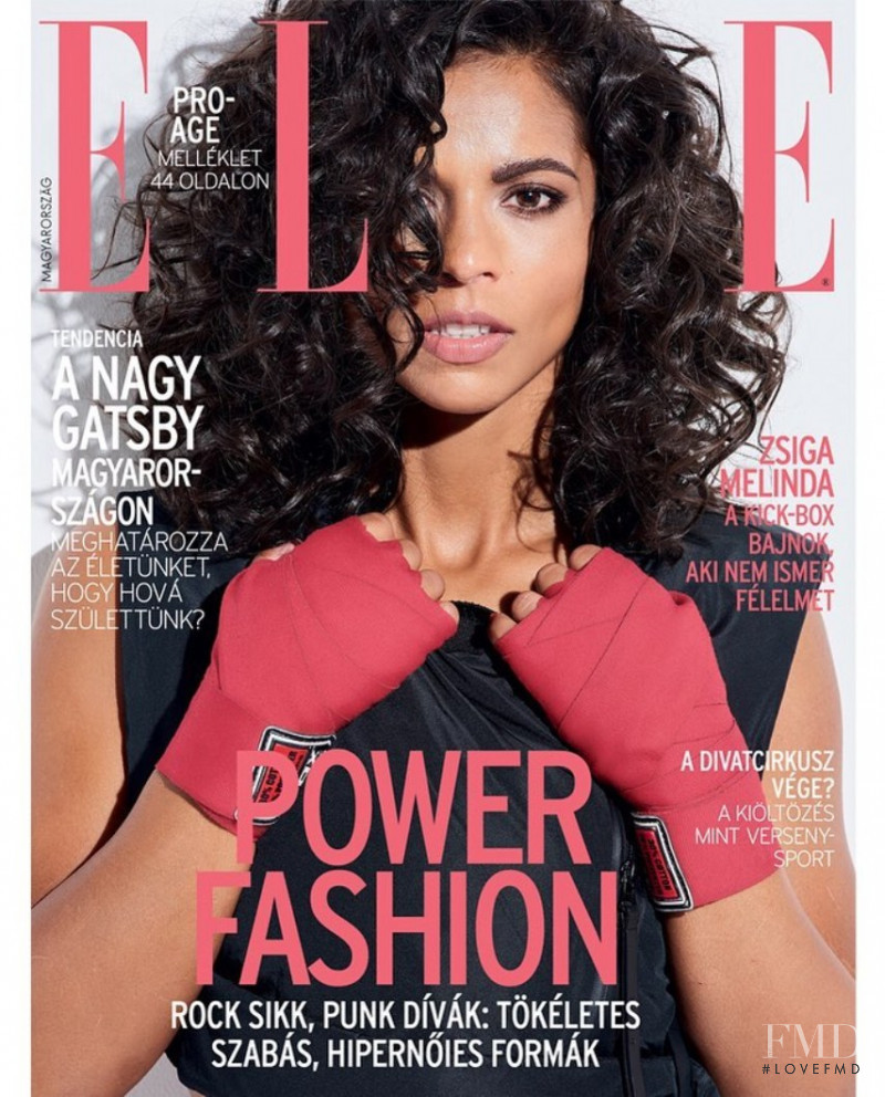  featured on the Elle Hungary cover from November 2019