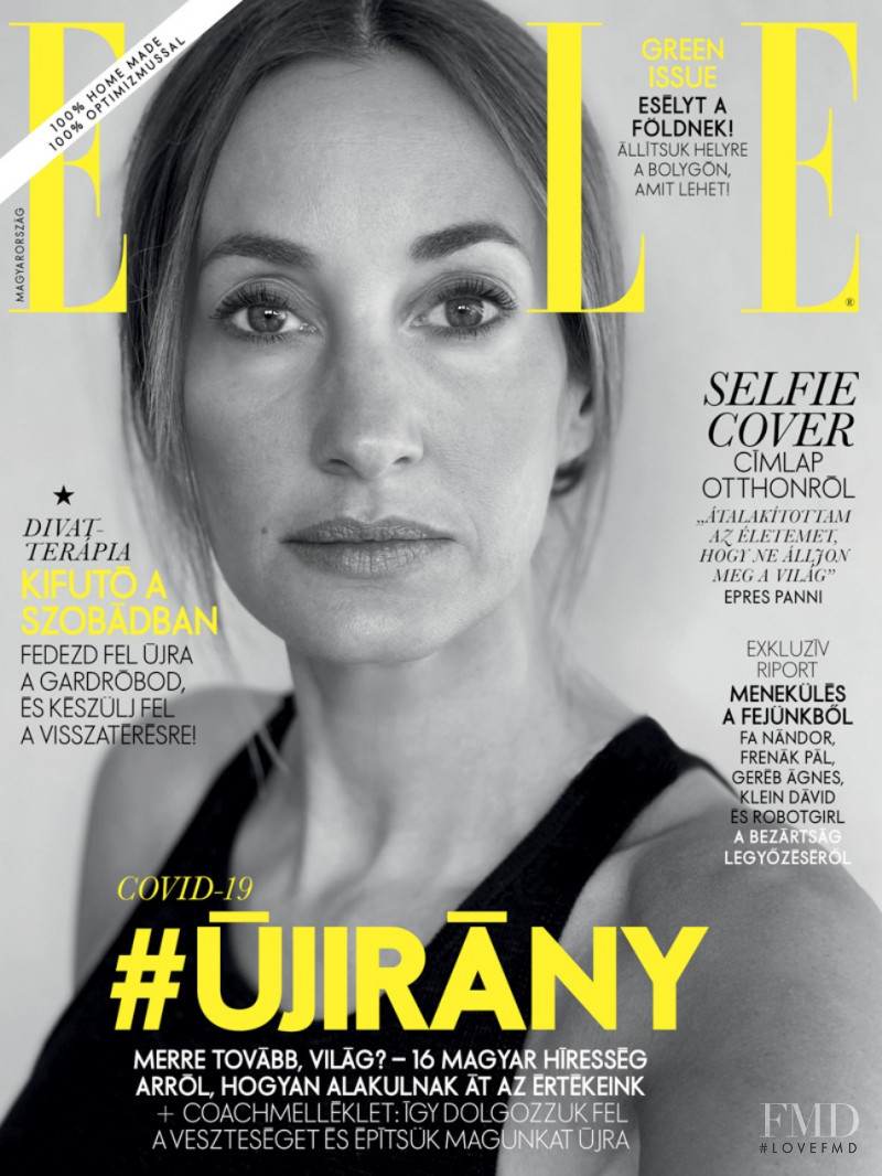  featured on the Elle Hungary cover from May 2020