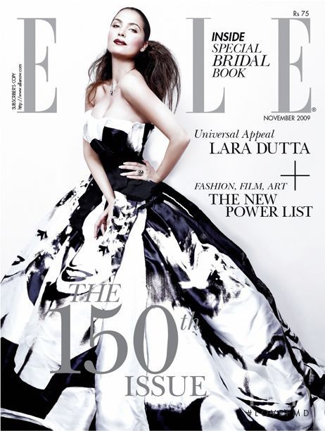  featured on the Elle India cover from November 2009