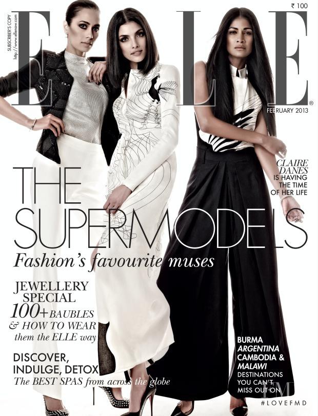  featured on the Elle India cover from February 2013