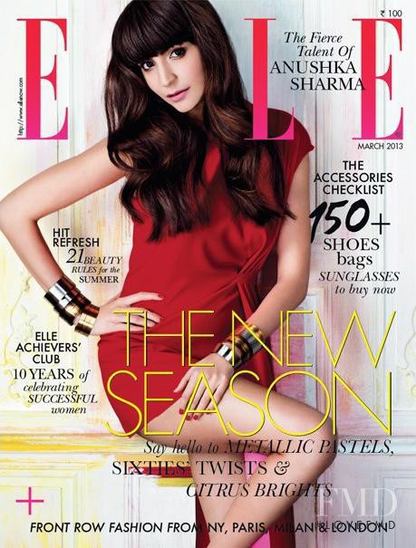  featured on the Elle India cover from March 2013