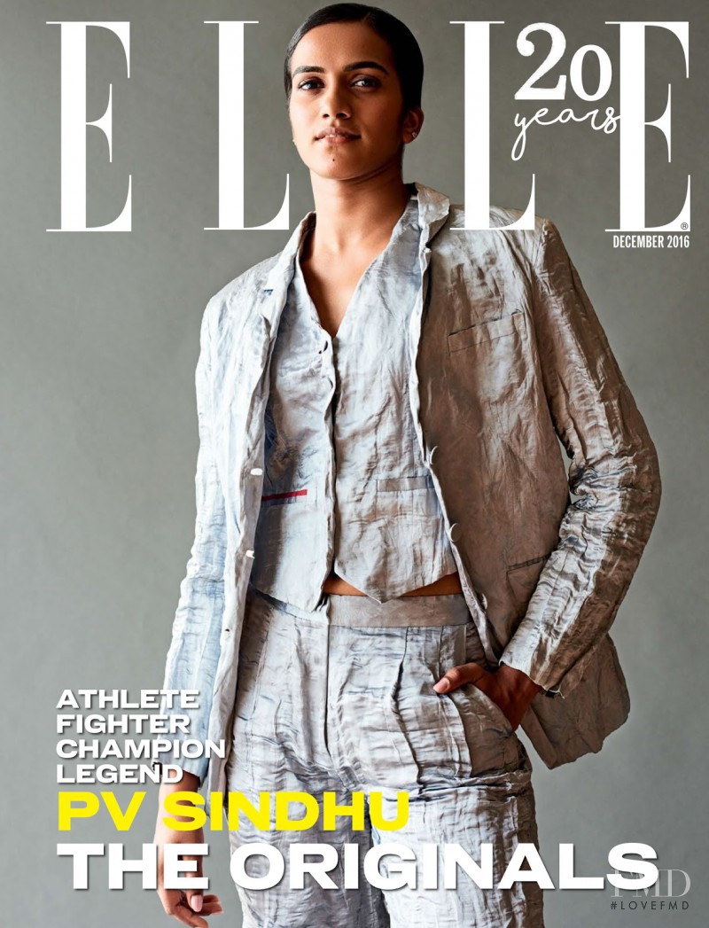  featured on the Elle India cover from December 2016