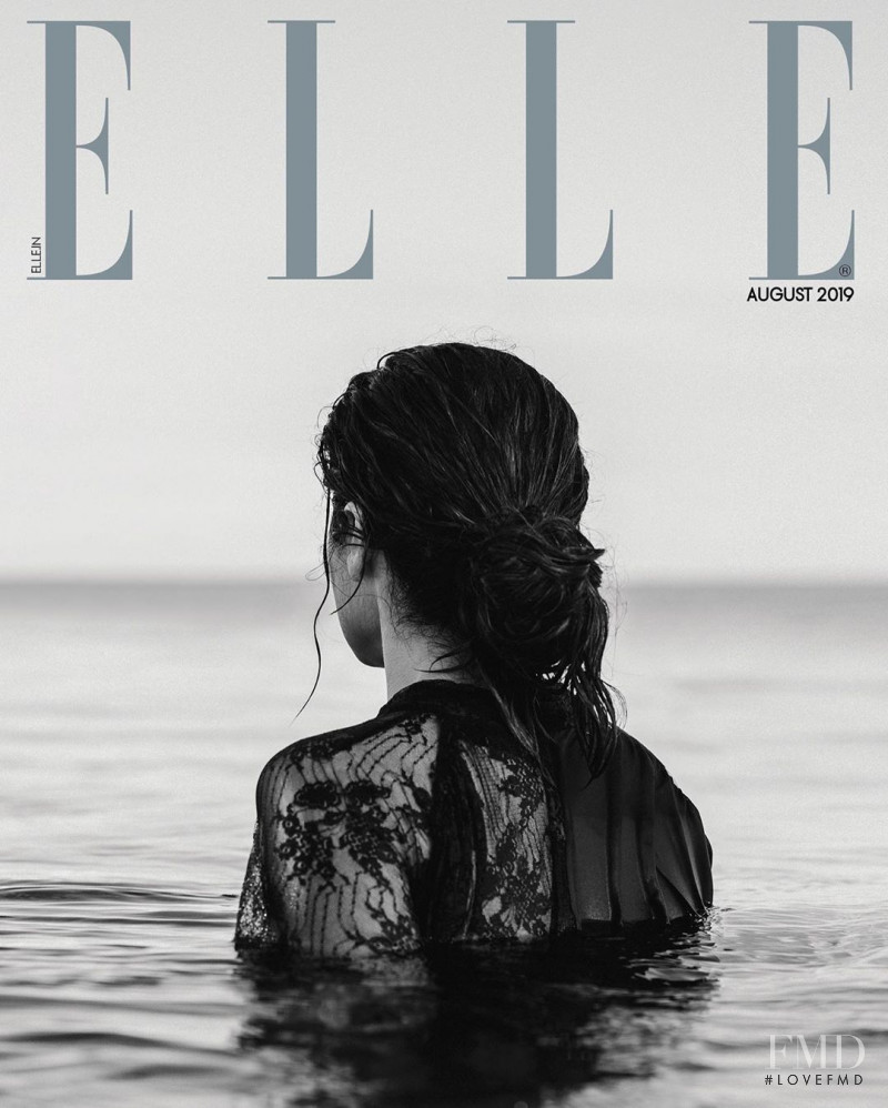 Taapsee Pannu featured on the Elle India cover from August 2019