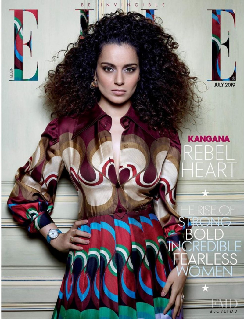  featured on the Elle India cover from July 2019