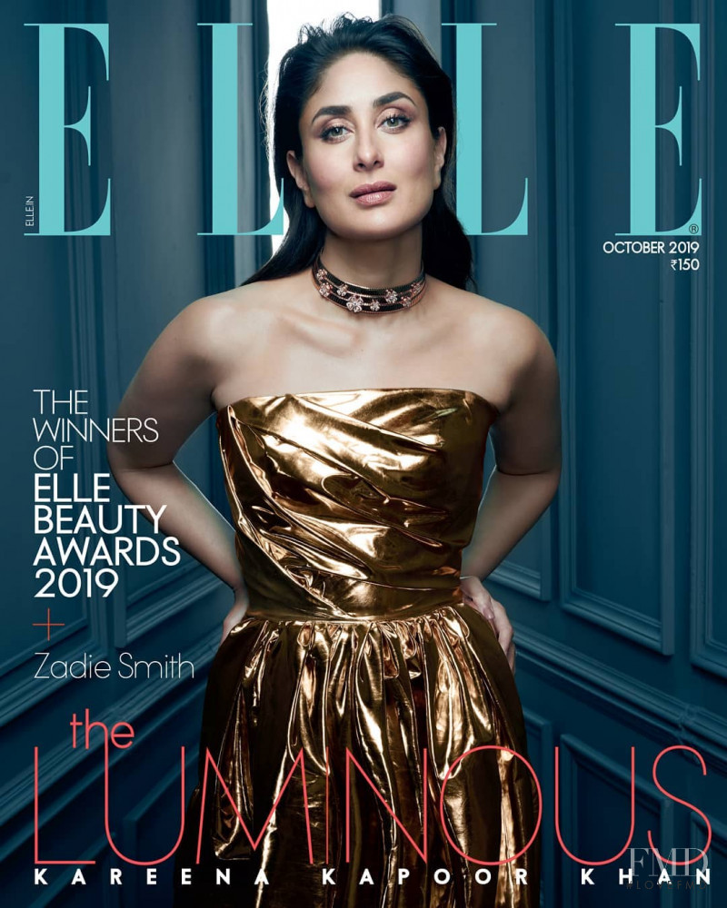 Kareena Kapoor Khan featured on the Elle India cover from October 2019