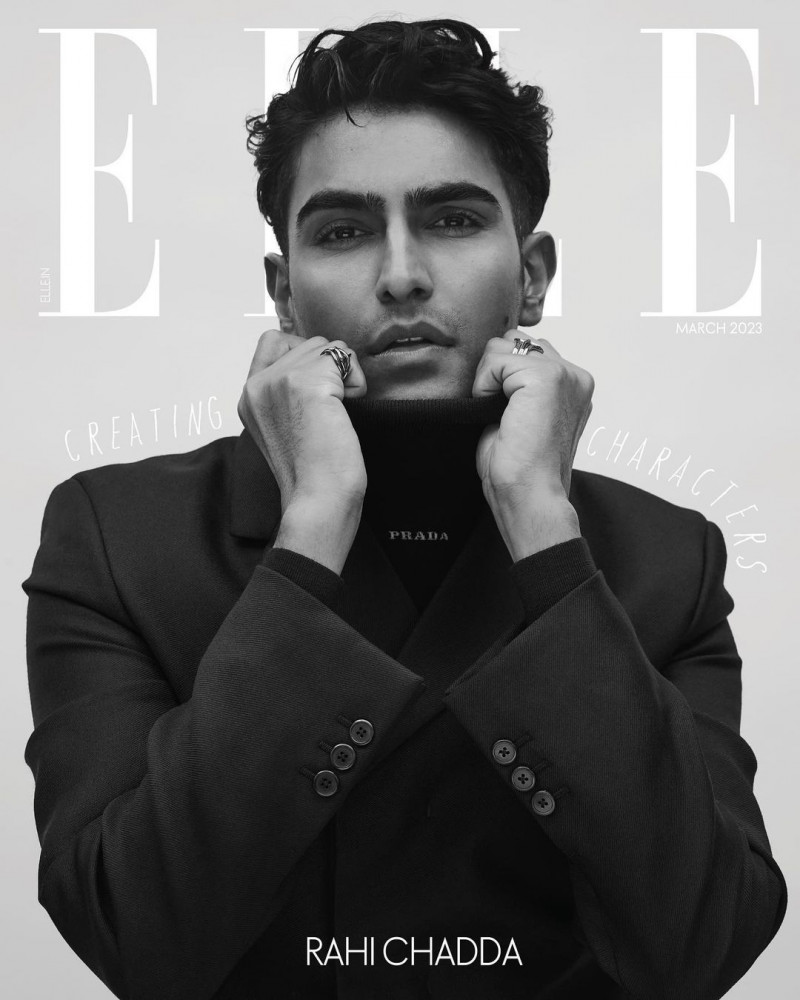 Rahi Chadda featured on the Elle India cover from March 2023